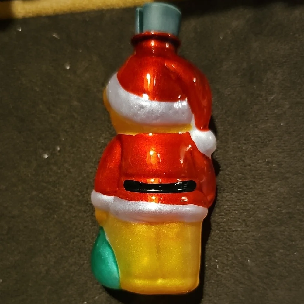 NWT  VINTAGE 12 Avon Glass Teddy Bear Christmas  Covers Ornaments Holiday Decor